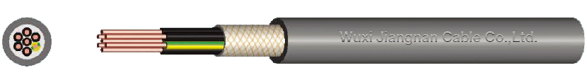 450-750V PVC Insulated Braid Screened PVC Sheathed Flexible Control Cable Drawings