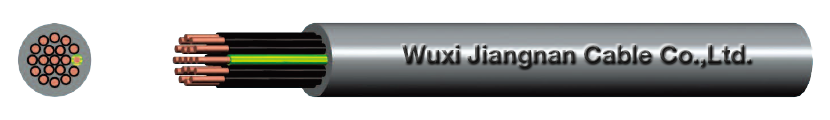 450-750V PVC Insulated PVC Sheathed Flexible Control Cable Structure 450-750V PVC Insulated PVC Sheathed Flexible Control Cable Structure