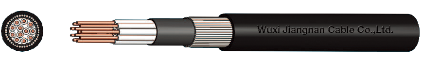 450-750V PVC Insulated Steel Wire Armoured PVC Sheathed Multi-Core Control Cable