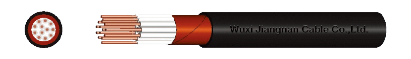 450-750V XLPE Insulated Aluminium Plastic Tape PE Sheathed Multi-Core Control Cable Sectional Drawing 450-750V XLPE Insulated Aluminium Plastic Tape PE Sheathed Multi-Core Control Cable Sectional Drawing
