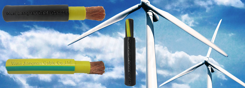 wind energy cable description for the moveable or fixed place of wind power plant