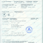 TUV Certificate 01