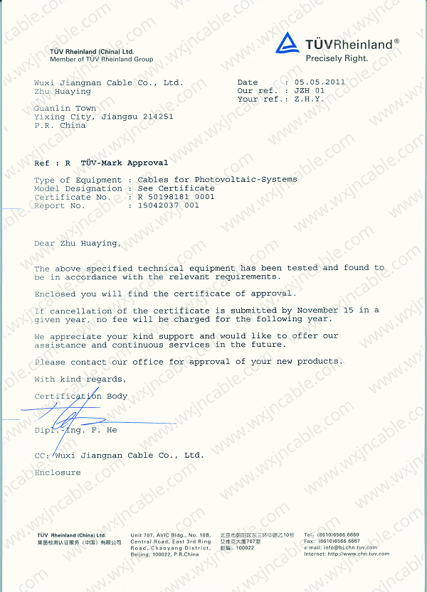TUV Certificate 02